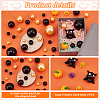   8Pcs Opaque Resin Halloween Display Decorations AJEW-PH0018-15-4