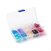 300Pcs Transparent Spray Painted Glass Charms X1-GLAA-LS0001-02-7