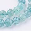 Natural Crackle Quartz Beads Strands G-K084-6mm-09A-1