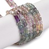 Gradient Color Natural Colorful Fluorite Beads Strands G-NH0034-A02-01-2