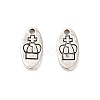 Tibetan Style Alloy Pendants PALLOY-R145-18B-AS-1