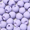 Rubberized Acrylic Beads OACR-G012-05K-3