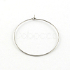 Tarnish Resistant 304 Stainless Steel Earring Hoop X-STAS-R083-01-1