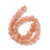 Natural Sunstone Beads Strands G-A205-28A-2