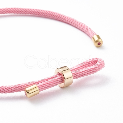 Braided Nylon Cord Bracelet Making MAK-A017-D01-1