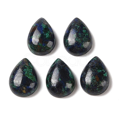 Natural Azurite Cabochons G-Q171-04-1