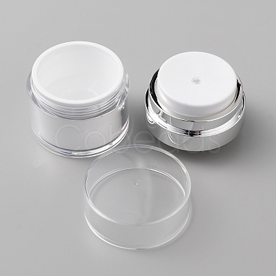 Plastic Airless Pump Jars AJEW-WH0413-34A-1