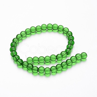 Glass Round Bead Strands GLAA-I028-10mm-04-1