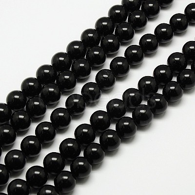 Natural Malaysia Jade Bead Strands X-G-M099-8mm-01-1