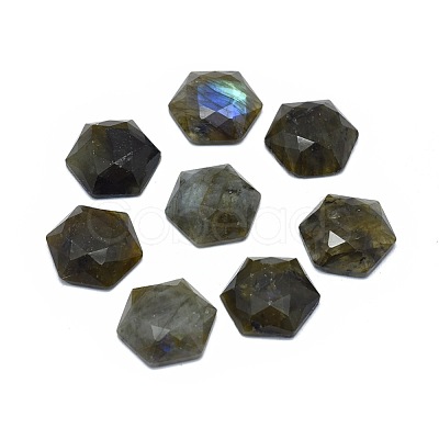 Natural Labradorite Cabochons G-L514-005-1