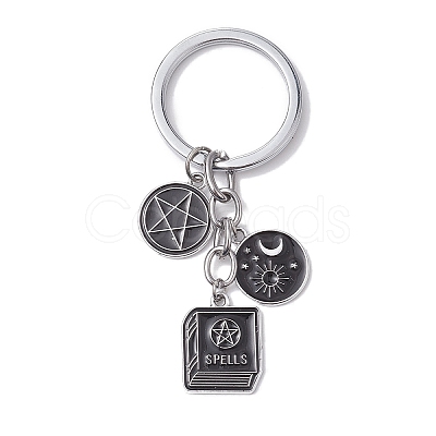 Alloy Enamel Keychains KEYC-JKC00774-1