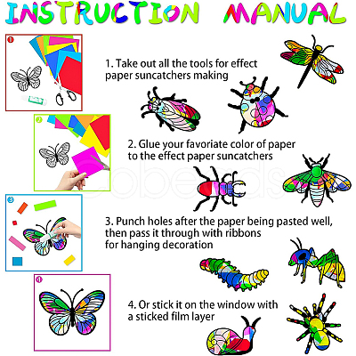 Suncatcher Craft Set DIY-WH0342-001-1