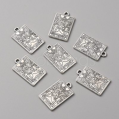 Zinc Tibetan Style Alloy Pendants FIND-WH0116-78AS-04-1