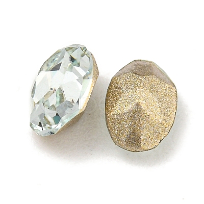 Glass Rhinestone Cabochons RGLA-L029-17B-161-1