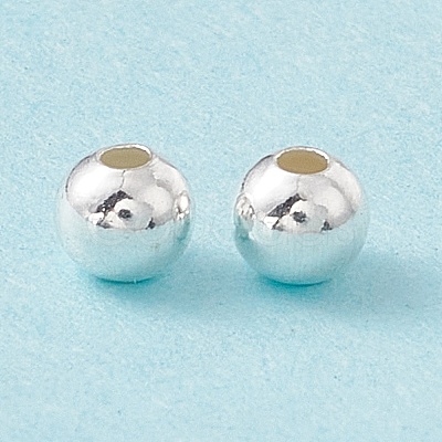 Sterling Silver Spacer Beads X-STER-A010-3mm-239A-1