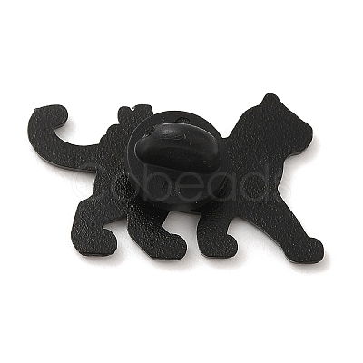 Black Alloy Brooches JEWB-I029-02EB-04-1