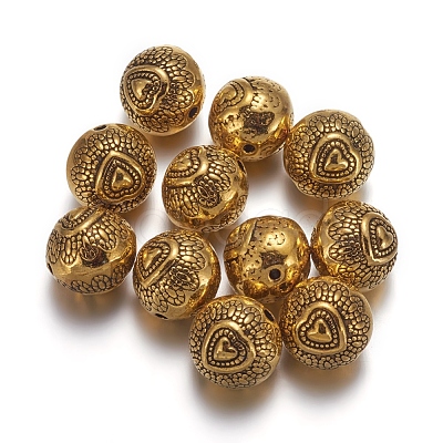 Tibetan Style Alloy Beads X-GAB5825Y-1