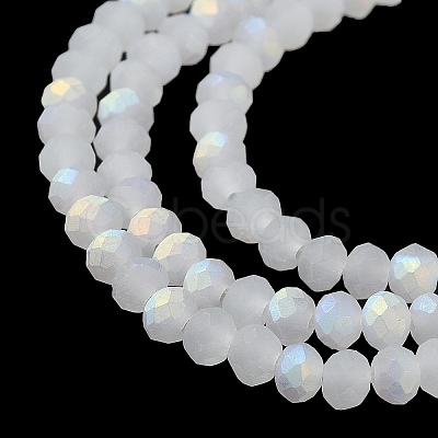 Imitation Jade Glass Beads Strands EGLA-A034-J2mm-MB05-1