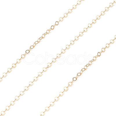 Non-Tarnish Brass Cable Chains CHC-M023-09G-1