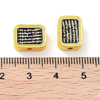 Alloy Enamel Beads ENAM-B001-02A-1