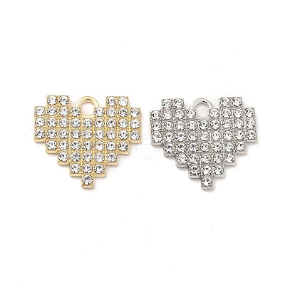 Alloy Rhinestone Pendants PALLOY-I217-05-1