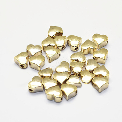 Long-Lasting Plated Brass Beads X-KK-K193-082G-NF-1