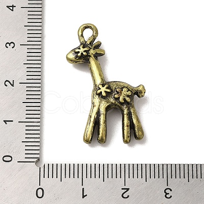 Tibetan Style Alloy Pendants TIBEP-L021-23AB-1