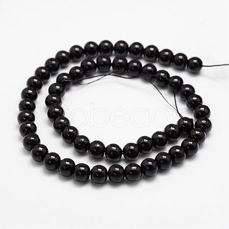 Dyed Glass Pearl Beads Strands HY-K002-8mm-HD05-1