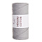 150G Cotton Thread, Round, WhiteSmoke, 2mm