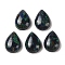 Natural Azurite Cabochons, Teardrop, 14.5x10.5x4.5mm