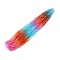 Gradient Color Baking Painted Glass Bead Strands, Faceted, Bicone, Colorful, 2.9~3.3x2.5mm, Hole: 0.8mm, about 146~150pcs/strand, 15.35~16.2''(39~40.5cm)