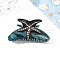 Starfish Pattern Acrylic Claw Hair Clips, Hair Accessories for Women & Girls, Sea Green, 50x105mm