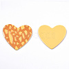 Opaque Printed Acrylic Cabochons MACR-N011-001-A01-1