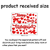 Valentine's Day PVC Wall Stickers DIY-WH0228-1044-2