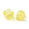 Transparent Acrylic Beads Caps OACR-B022-01E-2