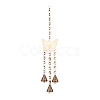 Butterfly Hanging Crystal Chandelier Pendant HJEW-M002-02-2