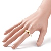 Glass Seed Beads Stretch Finger Rings for Women RJEW-JR00519-3