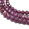 Natural Garnet Beads Strands X-G-O186-D01-1