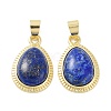 Natural Lapis Lazuli Pendants G-M405-05G-03-1