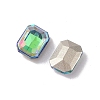 Glass Rhinestone Cabochons RGLA-L029-03B-SPLA-2