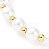 Plastic Pearl Beaded Necklace NJEW-F317-04G-2