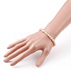 Dyed Natural Cultured Freshwater Pearl Beads Stretch Bracelets BJEW-JB05893-6