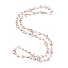 Natural Pearl Beaded Necklaces NJEW-L169-02E-1
