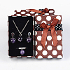 Valentines Day Presents Packages Rectangle Polka Dot Printed Cardboard Jewelry Boxes CBOX-E002-M-3