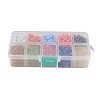 10 Colors Spray Painted Glass Beads DGLA-JP0001-03-6mm-2