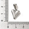 304 Stainless Steel Charms STAS-B053-12P-3