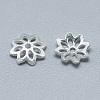 925 Sterling Silver Bead Caps STER-T002-80S-2