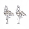 Alloy Rhinestone Pendants PALLOY-P287-16P-02-2