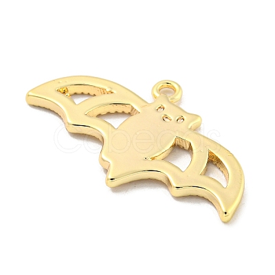 Halloween Themed Brass Pendants KK-L211-012G-04-1