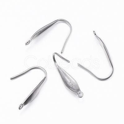 Tarnish Resistant 316 Surgical Stainless Steel Earring Hooks STAS-G170-30P-1